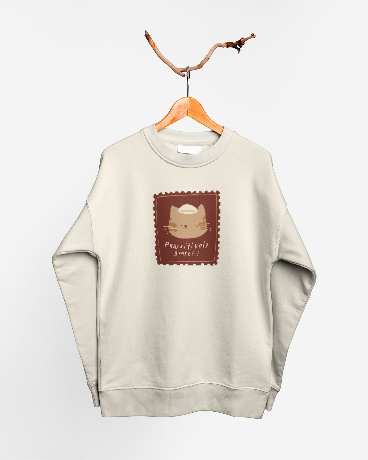 "Paw-sitively Grateful" - Sweatshirt