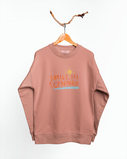 Kids Sweatshirt - Smile it's sunnah